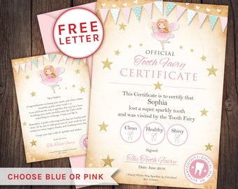 Tooth Fairy letter, Tooth fairy certificate, Tooth fairy, lost tooth, first tooth, tooth keepsake, milestone,baby boy,baby girl, first tooth
