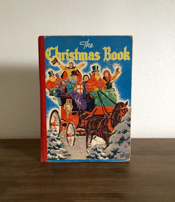 The Christmas Book Vintage Children's Book Whitman