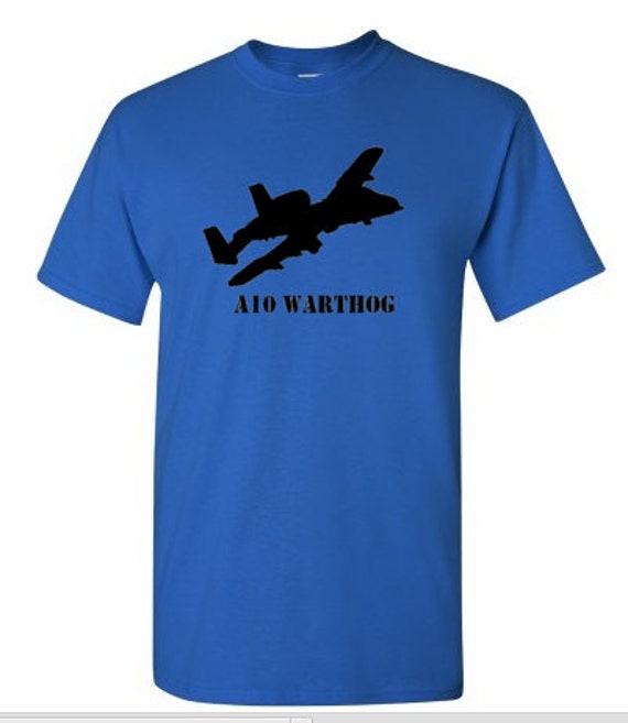 A10 Warthog Short Sleeve Shirt Thunderbolt Aircraft Airplane
