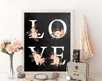 bible verse printable scripture print christian wall art decor poster chalkboard typography love - Chalkboard Decor bible verse printable scripture print christian wall art decor poster chalkboard typography love - Chalkboard Decor