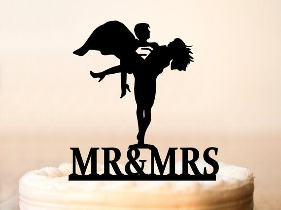 Superman Cake TopperSuperman Wedding Cake TopperSuperman