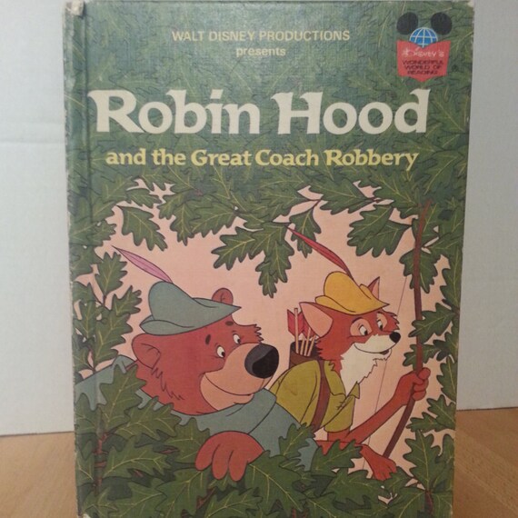 1975 Robin Hood Vintage Children's Book