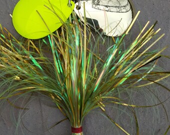 Bucktail, Musky Lure, Fishing Lure, Big Fishing Lure, Lure, Double 8's Bucktail, 2oz. Fishing Lure, 2 oz. Bucktail, Bucktail Lure