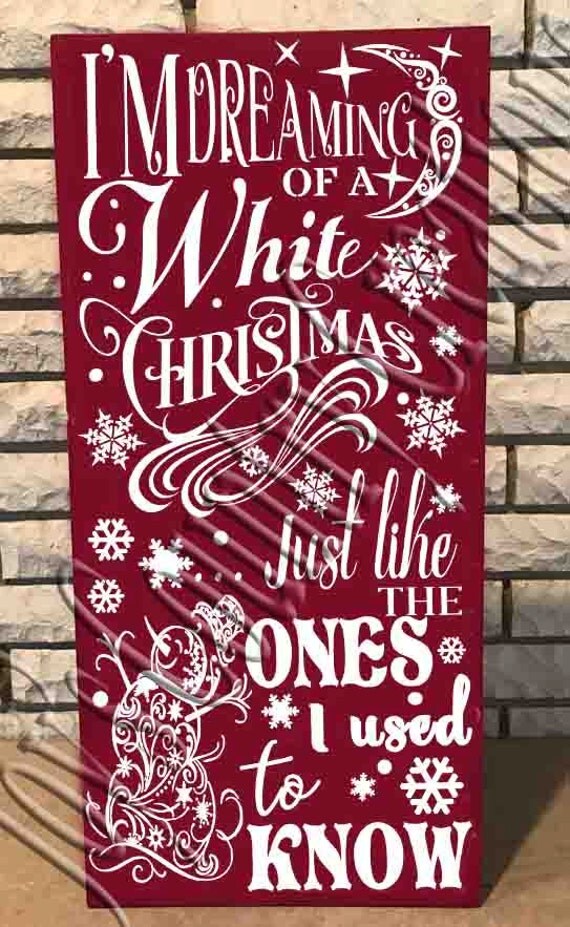 Download I'm Dreaming of a White Christmas Snowman Swirl PNG SVG