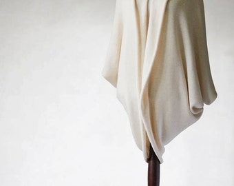 womens poncho, womens cardigan, cashmere cape, cashmere sweater, Loose-knit sweaters, knit cape, wrap sweater, cashmere poncho, knit poncho