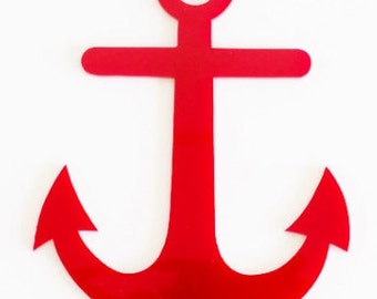 Items similar to NAUTICAL, ANCHOR Cake Topper with MONOGRAM-Hand-cut ...