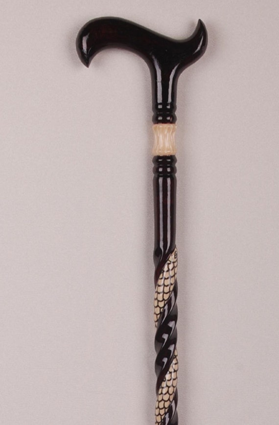 handmade-snake-walking stick-cane-canes-SK004