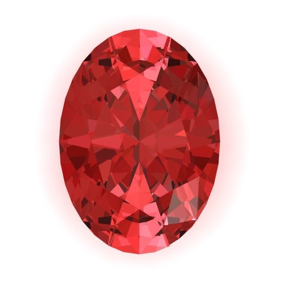 oval Lab Created Padparadscha Sapphire Chatham Lab Grown Eco