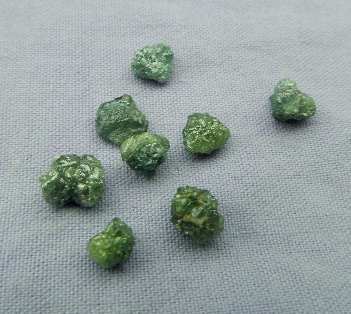 ON SALE 50 Blue Diamond, Raw Diamond, Rough Diamond, Uncut Diamond