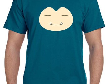 Snorlax Face Pokemon Go Cosplay Parody T-Shirt * Sizes Youth X-Small - 5XL * Mystic * Valor * Instinct
