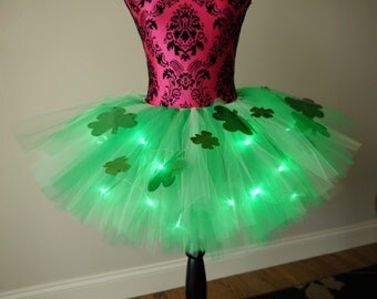 St. Patrick's Day Tutu, Running Tutu, Shamrock Tutu, Green Tutu, Race Tutu, Clover Tutu, Leprechaun Run