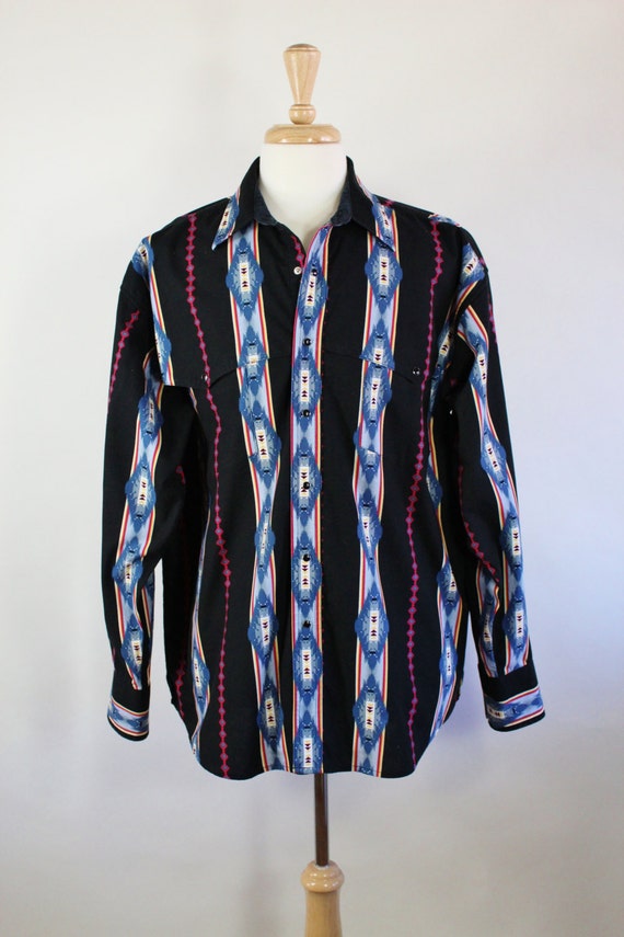 mens navajo print shirt