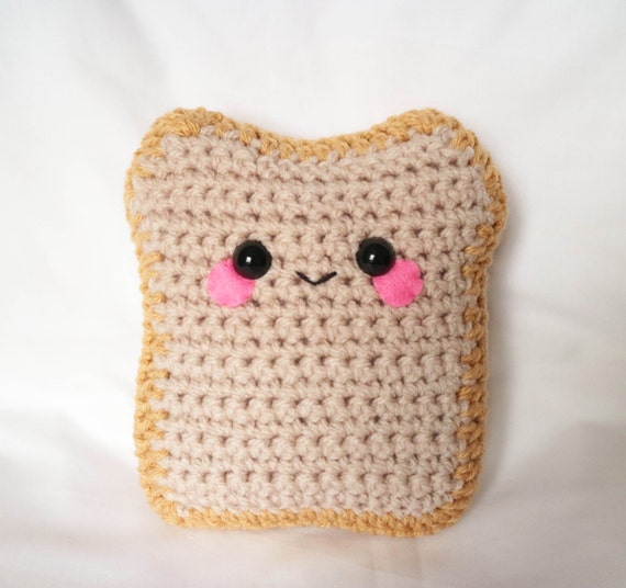 cute toast plush