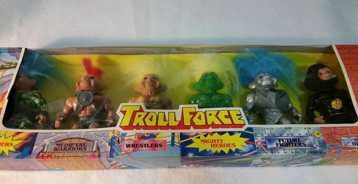 Troll Force set of 6 action figures from Toys N Things
