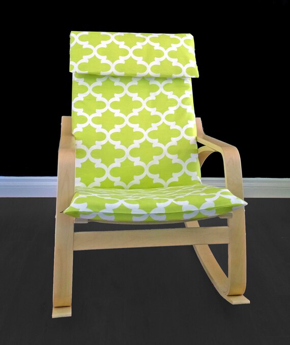 Lime Green Ikea Poang Summerhouse Chair Cover