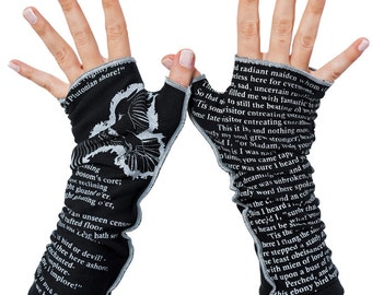 The Raven Writing Gloves