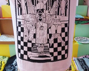 愛教團 t-shirt pink