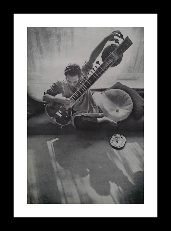 Ravi Shankar Portrait & Pictures 3 pages Sitar Hippies Beatles