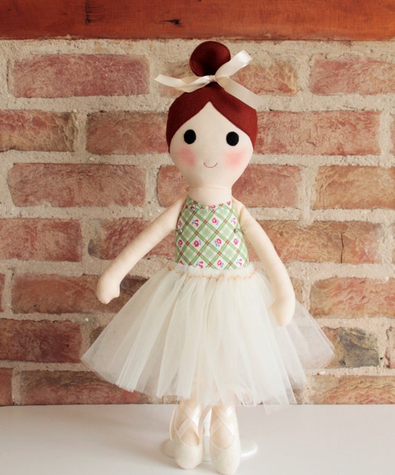 fabric ballerina doll