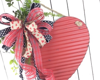Valentine Wreath,Rustic Heart Door Swag, Valentine Door Hanger,Valentine Wreath,Heart Wreath, Door Heart, Valentine Heart Wreath