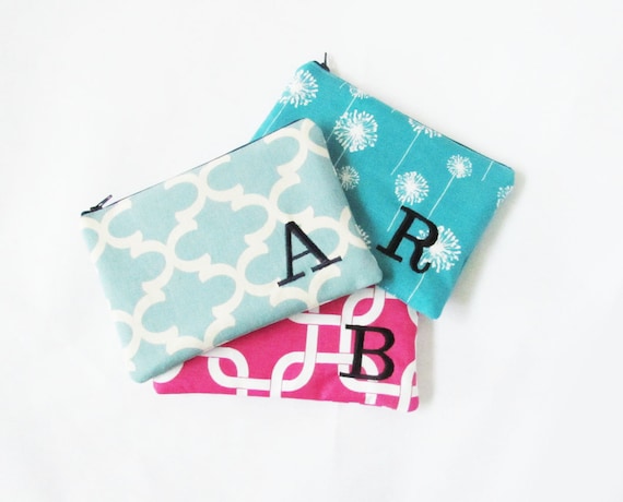 Mix or Match Monogrammed Clutches Set