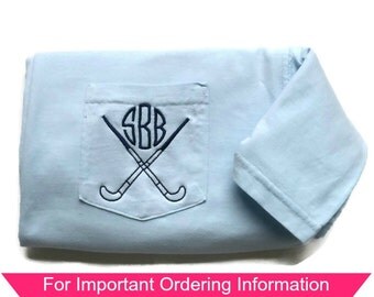 Field Hockey Shirts - Monogram - Field Hockey - Short Sleeve
