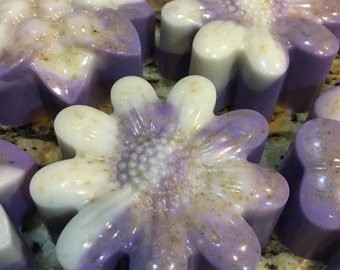 Rosemary Lavender Flower Soap, Lavender Soap, Homemade soap, Flower Soap, Flower, Homemade, Oatmeal Soap