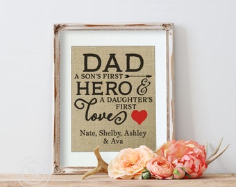 Father Acronym Gift for Dad Father's Day Gift Idea