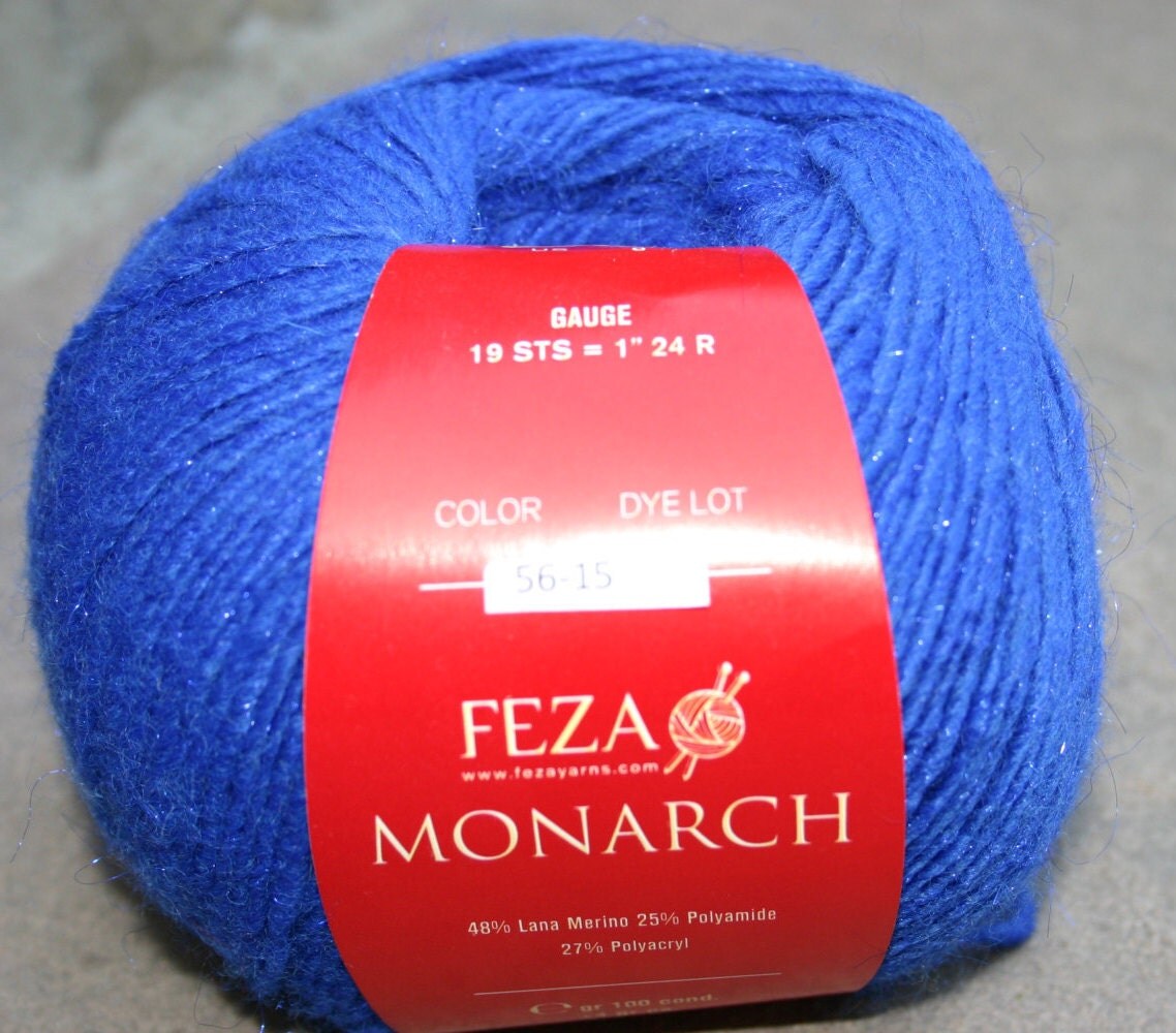 FEZA MONARCH YARN a Luxury Merino Wool Blend with a subtle
