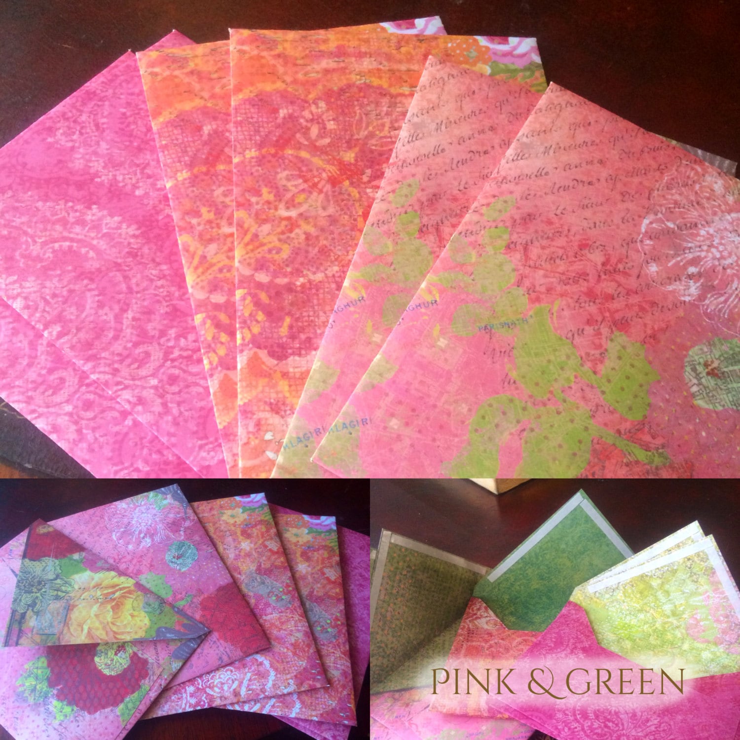 Beautiful Decorative Envelopes 2 Patterns by 2GallowaySisters