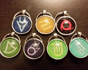 Final Fantasy XIV Job Inspired Keychain