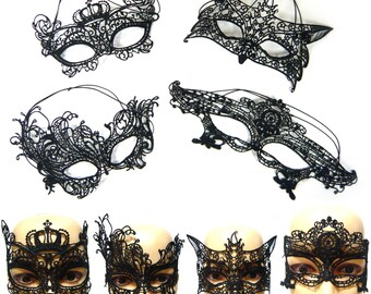 Sexy Fashion Women Lady Girl Chic Black Cotton Lace Masquerade Ball Eye Mask Venetian Party Costume Cosplay Halloween Fashion Gift New Hot