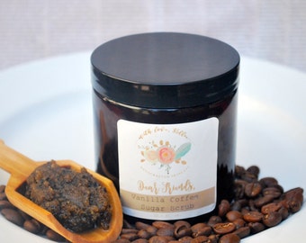 FRIENDS COFFEE SCRUB | Mother's Day Gift | Gift for Her | Organic Fair Trade Coffee | Vegan Body Scrub | Exfoliating Scrub | Sugar Scrub