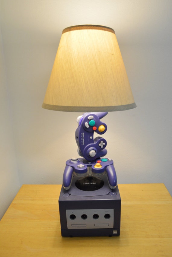 Nintendo Game Cube Desk Lamp Light Sculpture by Woody6Switch