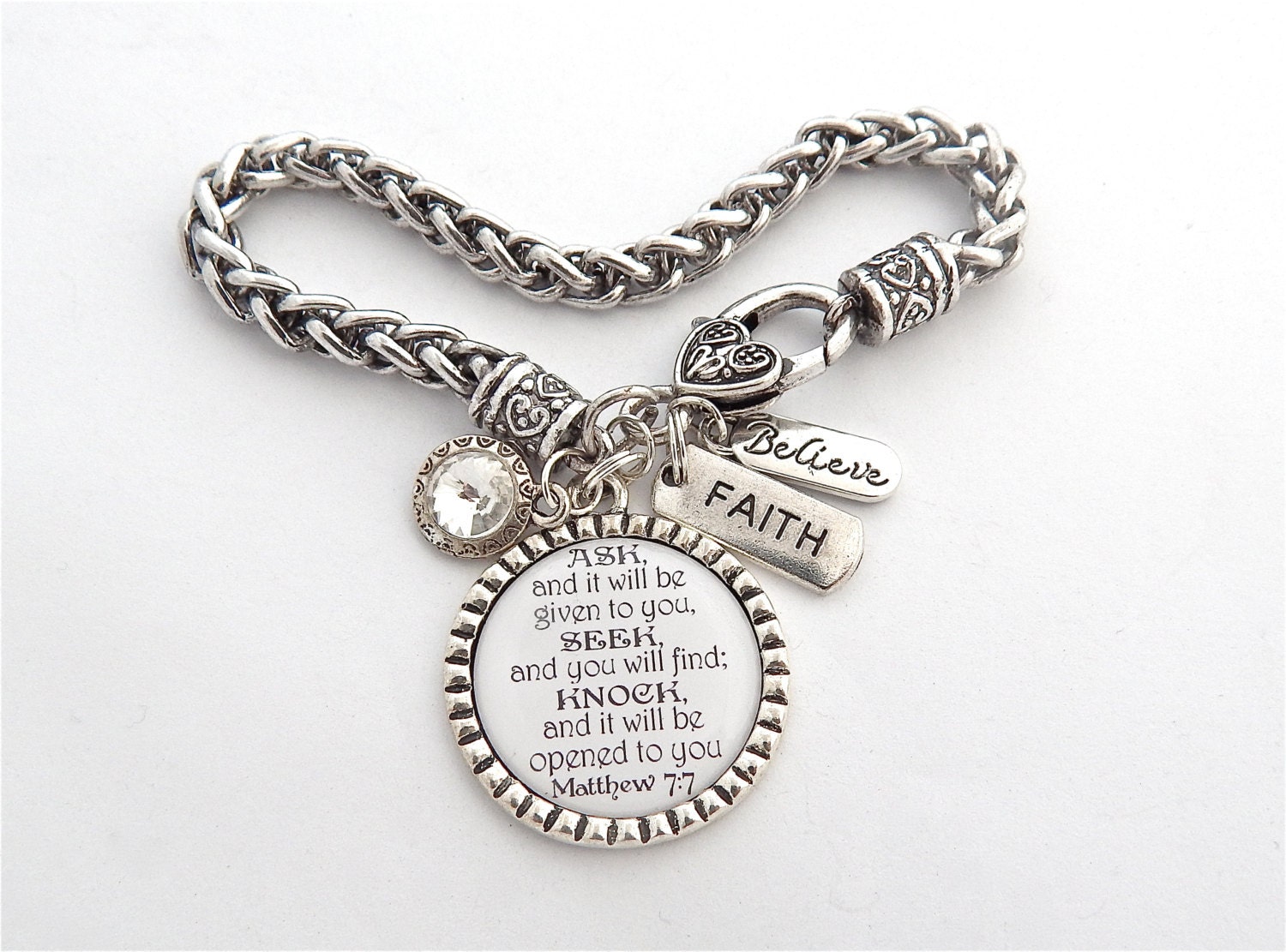 Scripture Jewelry Bible Verse Bracelet Prayer