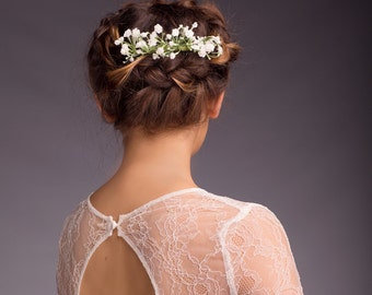 Eva Gypsophila Hair Comb