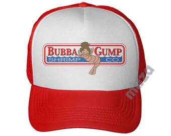 Curved Bill Bubba Gump Shrimp CO Hat Cap Forrest Gump Costume Baseball Cosplay