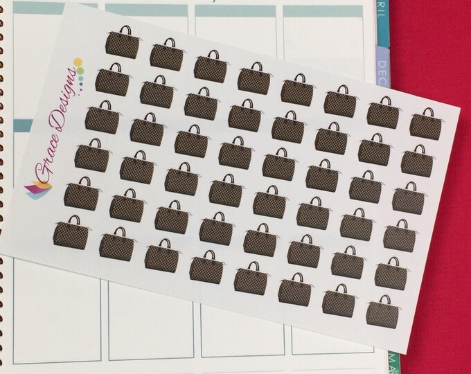 Handbag Planner Stickers| LV Purse | for Erin Condren, Kiki K, Plum Paper, Filofax, Inkwell, Limelife, Happy Planner