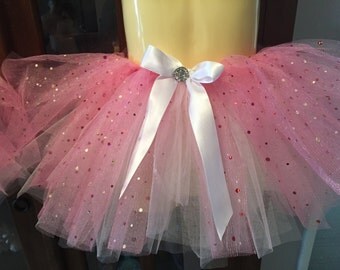 Sparkle Tutu Skirt, Custom Tutu Skirt, Glitter Tutu Skirt, Glitter overlay