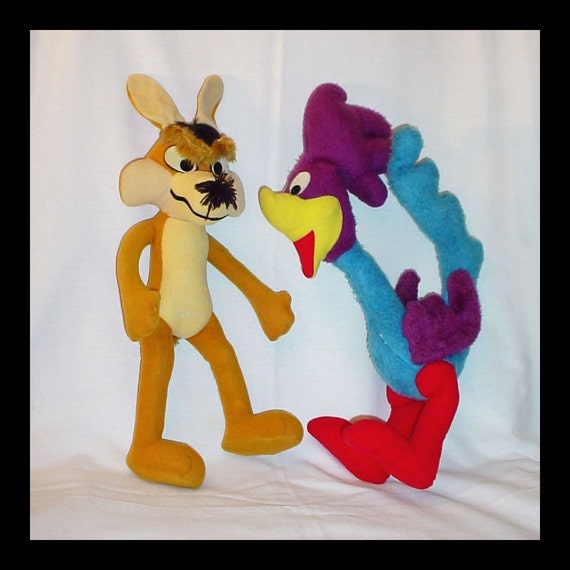 wile e coyote soft toy