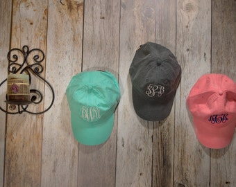 Custom Caps, Custom Hats, Embroidered Hat, Summer Hat, Personalized Hat, Monogrammed Hat, Distressed Hat, Bridesmaid Gift
