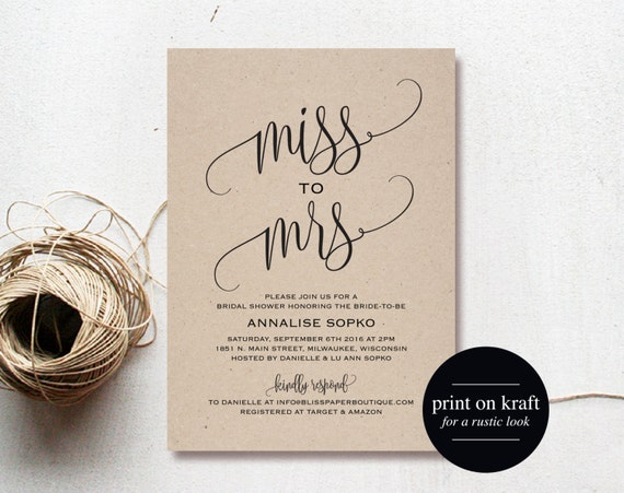 Miss Bliss Invitations 3