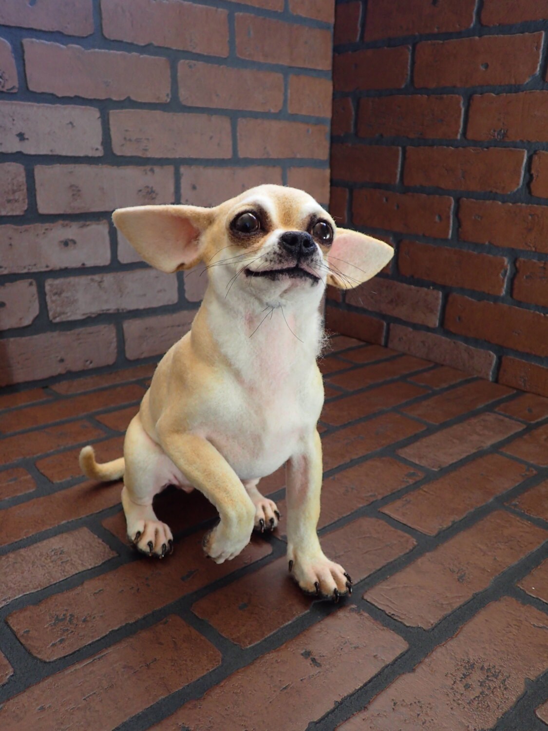 lifelike stuffed chihuahua