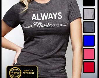 Always Flawless T-shirt, Mornings Are For Mimosas, Coffee and Mascara, Fitness, Yoga, Flawless Shirt