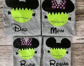 Disney Family Shirts - Matching Disney Shirts - Disney Halloween Shirts - Halloween Disney Shirts