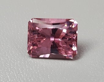 3.10 Carat Bubble Gum Pink Tourmaline Precision Cut