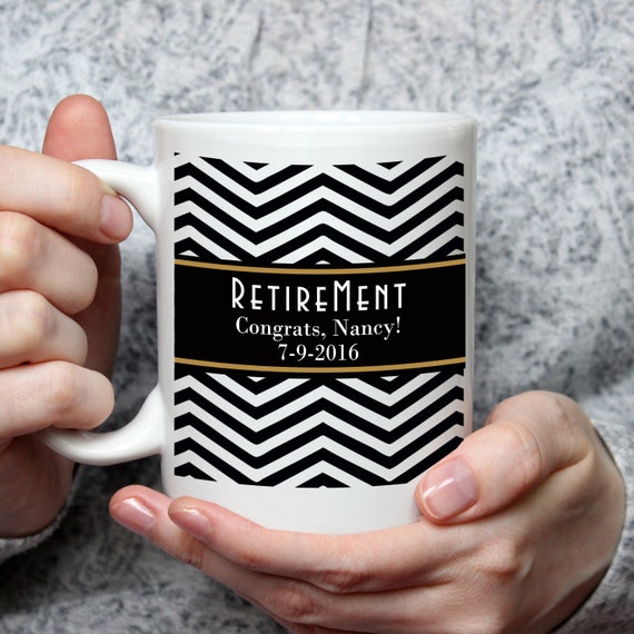 Personalized Retirement Coffee Mug 15 oz coffee mug Custom