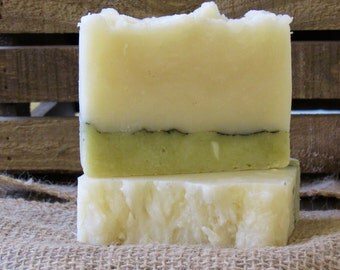 All-natural Spearmint Eucalyptus Handmade Vegan Soap