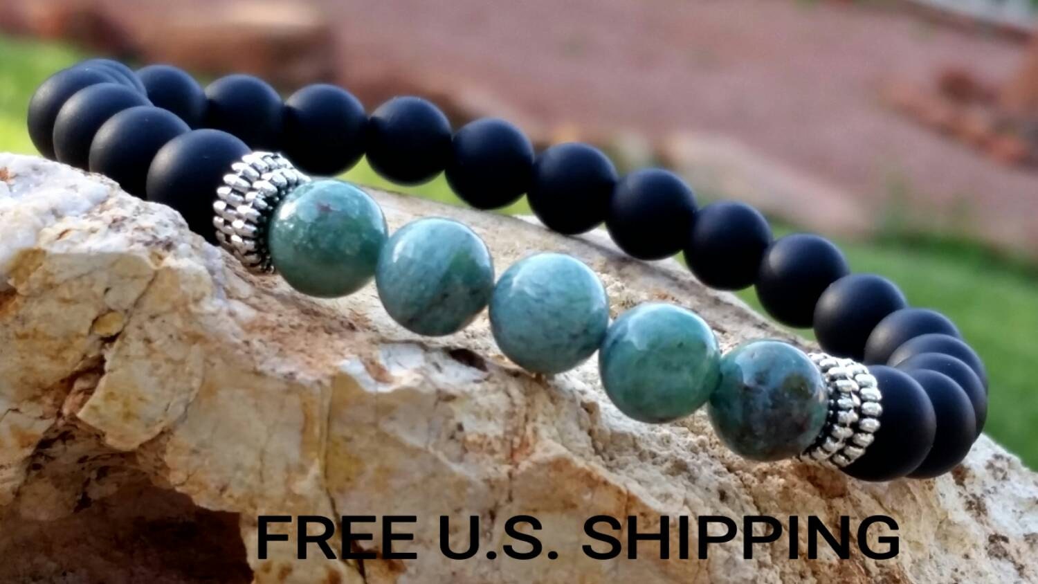 Men's Healing Bracelet Energy Bracelet Spiritual