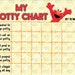 Printable Elmo Potty Training Chart FREE Punch Cards